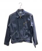 LEEリー）の古着「DUNGAREES 91B ZIP-UPブルゾン デニムジャケット」｜ネイビー