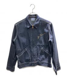 LEE（リー）の古着「DUNGAREES 91B ZIP-UPブルゾン デニムジャケット」｜ネイビー