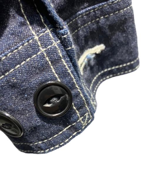 LEE（リー）LEE (リー) DUNGAREES 91B ZIP-UPブルゾン デニムジャケット ネイビー サイズ:Sの古着・服飾アイテム