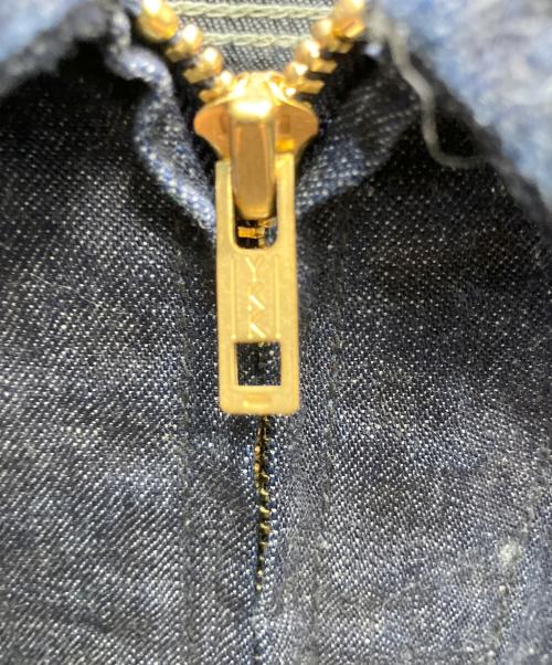 LEE（リー）LEE (リー) DUNGAREES 91B ZIP-UPブルゾン デニムジャケット ネイビー サイズ:Sの古着・服飾アイテム