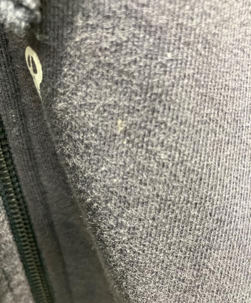 stussy（ステューシー）stussy (ステューシー) スカル総柄ジップパーカー ジップパーカー グレー サイズ:Mの古着・服飾アイテム