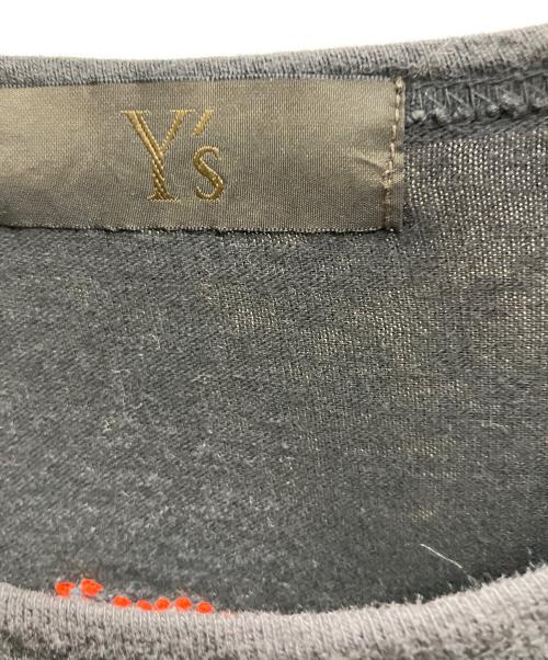 Y's（ワイズ）Y's (ワイズ) 長袖カットソー ブラック サイズ:3の古着・服飾アイテム