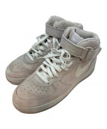 NIKE（ナイキ）の古着「AIR FORCE 1(エアフォース1)  MID 07 ミッドカットスニーカー」｜ピンク