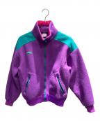 Columbiaコロンビア）の古着「80s USA英 フリースジャケット」｜パープル