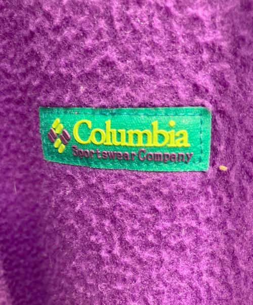 Columbia（コロンビア）Columbia (コロンビア) 80s USA英 フリースジャケット パープル サイズ:不明の古着・服飾アイテム