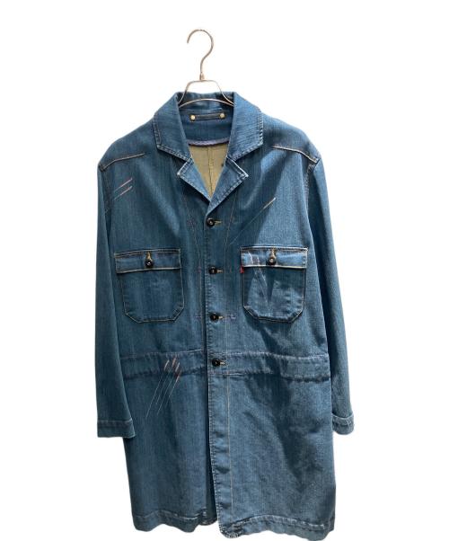 LEVI'S RED（リーバイス レッド）LEVI'S RED (リーバイス レッド) デニムショップコート ネイビー サイズ:Mの古着・服飾アイテム