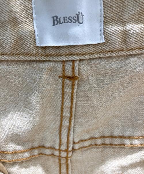 BLESS U（ブレスユー）BLESS U (ブレスユー) デニムパンツ ベージュ サイズ:Mの古着・服飾アイテム