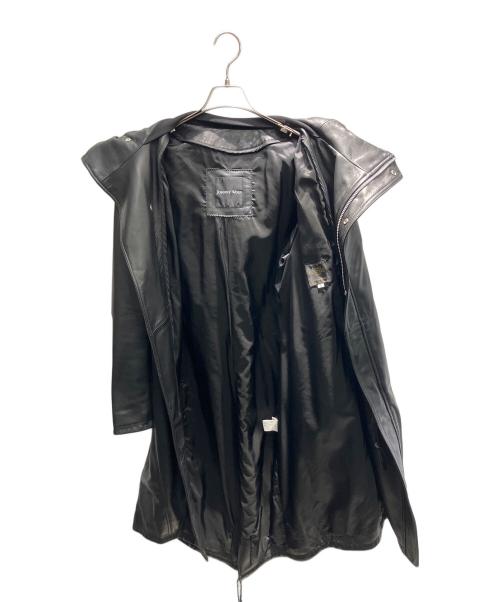 JOHNNY WOLF（ジョニーウルフ）JOHNNY WOLF (ジョニーウルフ) レザーコート ブラック サイズ:3の古着・服飾アイテム