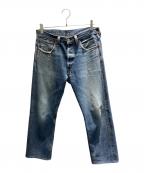 LEVI'S VINTAGE CLOTHINGリーバイス ビンテージ クロージング）の古着「1947年モデル 501XX 復刻 501デニムパンツ」｜インディゴ