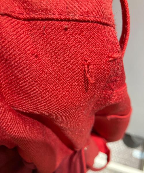 DAIRIKU（ダイリク）DAIRIKU (ダイリク) Painter Pressed Pants 22AW ペインターパンツ レッド サイズ:Sの古着・服飾アイテム