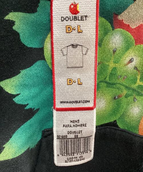 doublet（ダブレット）doublet (ダブレット) プルオーバーパーカー ブラック サイズ:Ｍの古着・服飾アイテム