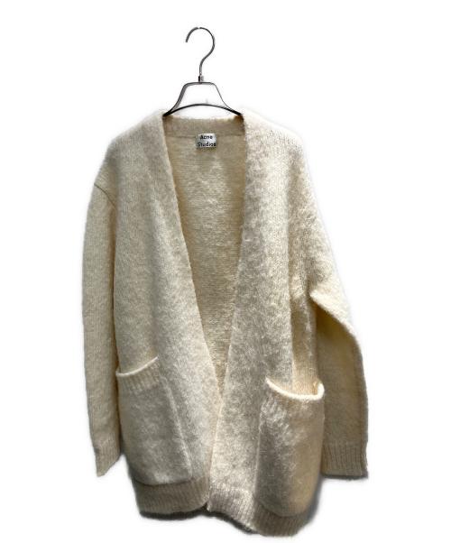 Acne studios（アクネ ストゥディオズ）Acne studios (アクネ ストゥディオズ) 厚手カーディガン ホワイト サイズ:XSの古着・服飾アイテム