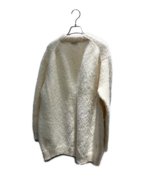 Acne studios（アクネ ストゥディオズ）Acne studios (アクネ ストゥディオズ) 厚手カーディガン ホワイト サイズ:XSの古着・服飾アイテム