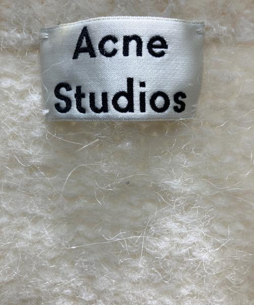 Acne studios（アクネ ストゥディオズ）Acne studios (アクネ ストゥディオズ) 厚手カーディガン ホワイト サイズ:XSの古着・服飾アイテム