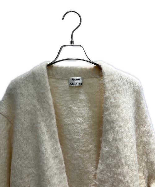 Acne studios（アクネ ストゥディオズ）Acne studios (アクネ ストゥディオズ) 厚手カーディガン ホワイト サイズ:XSの古着・服飾アイテム