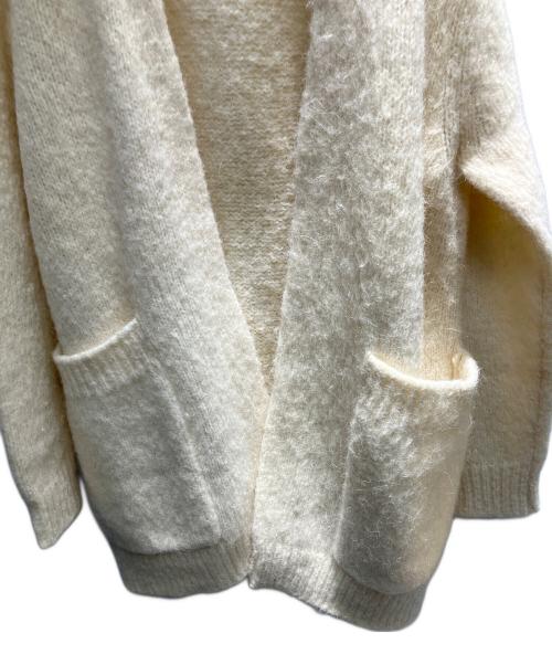Acne studios（アクネ ストゥディオズ）Acne studios (アクネ ストゥディオズ) 厚手カーディガン ホワイト サイズ:XSの古着・服飾アイテム