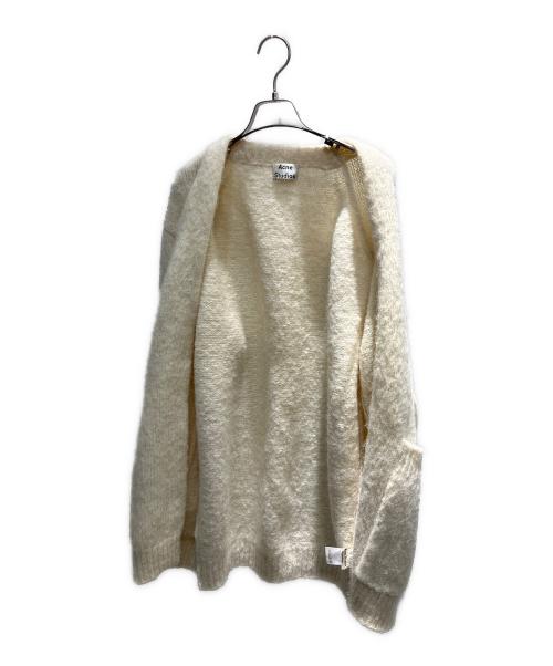 Acne studios（アクネ ストゥディオズ）Acne studios (アクネ ストゥディオズ) 厚手カーディガン ホワイト サイズ:XSの古着・服飾アイテム