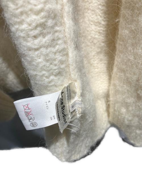 Acne studios（アクネ ストゥディオズ）Acne studios (アクネ ストゥディオズ) 厚手カーディガン ホワイト サイズ:XSの古着・服飾アイテム