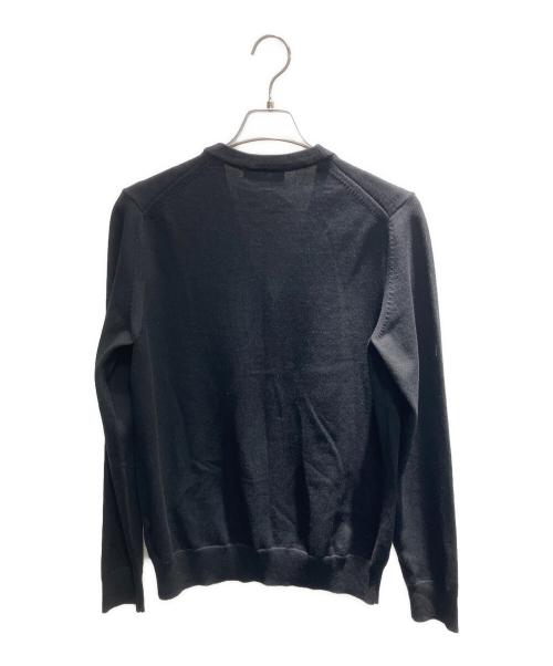 FRED PERRY（フレッドペリー）FRED PERRY (フレッドペリー) 薄手カーディガン ブラック サイズ:Mの古着・服飾アイテム