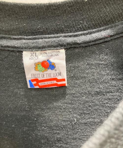 FRUIT OF THE LOOM（フルーツオブザルーム）FRUIT OF THE LOOM (フルーツオブザルーム) 半袖カットソー ブラック サイズ:XLの古着・服飾アイテム
