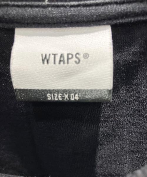 WTAPS（ダブルタップス）WTAPS (ダブルタップス) 半袖カットソー ブラック サイズ:X04の古着・服飾アイテム