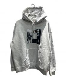 SUPREME×ANTIHERO（シュプリーム×アンタイヒーロー）の古着「Hooded Sweatshirt プルオーバーパーカー」｜ライトグレー