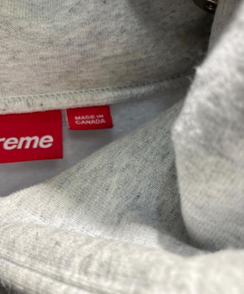 SUPREME（シュプリーム）SUPREME (シュプリーム) ANTIHERO (アンタイヒーロー) Hooded Sweatshirt プルオーバーパーカー ライトグレー サイズ:XLの古着・服飾アイテム