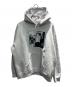 SUPREME（シュプリーム）の古着「Hooded Sweatshirt プルオーバーパーカー」｜ライトグレー