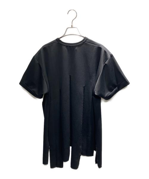 COMME des GARCONS（コムデギャルソン）COMME des GARCONS (コムデギャルソン) 短冊Tシャツ 半袖カットソー ブラック サイズ:XXLの古着・服飾アイテム