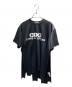 COMME des GARCONS（コムデギャルソン）の古着「短冊Tシャツ 半袖カットソー」｜ブラック
