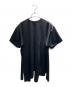 COMME des GARCONS (コムデギャルソン) 短冊Tシャツ 半袖カットソー ブラック サイズ:XXL：10000円