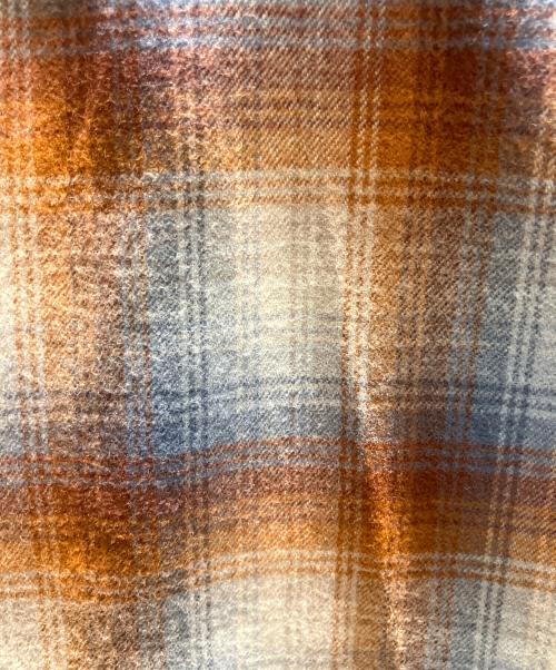 PENDLETON（ペンドルトン）PENDLETON (ペンドルトン) 長袖シャツ ブラウン×ブルー サイズ:Lの古着・服飾アイテム