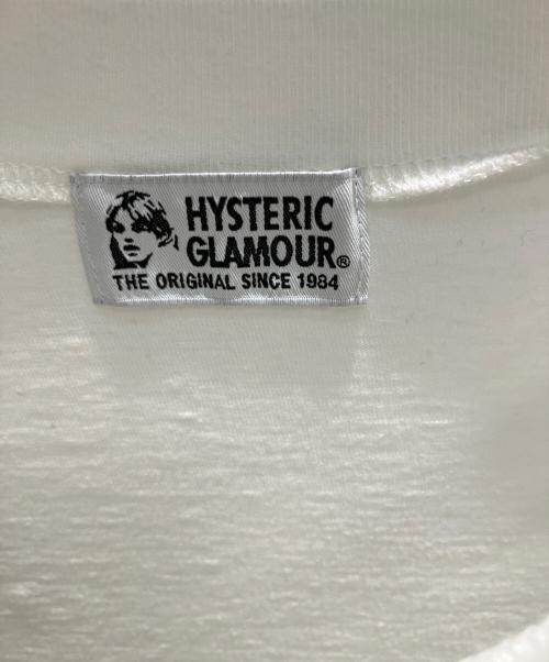 Hysteric Glamour（ヒステリックグラマー）Hysteric Glamour (ヒステリックグラマー) 21SS 半袖カットソー ホワイト サイズ:Freeの古着・服飾アイテム