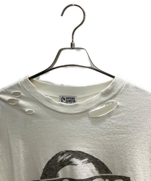 Hysteric Glamour（ヒステリックグラマー）Hysteric Glamour (ヒステリックグラマー) 21SS 半袖カットソー ホワイト サイズ:Freeの古着・服飾アイテム