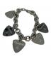 Hysteric Glamour（ヒステリックグラマー）の古着「WOMAN ON SKULLPICK ブレスレット チェーンブレスレット」｜シルバーカラー
