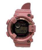 CASIO×ICERCカシオ×アイサーチ）の古着「G-SHOCK FROGMAN 電波ソーラー デジタルウォッチ」｜ピンク