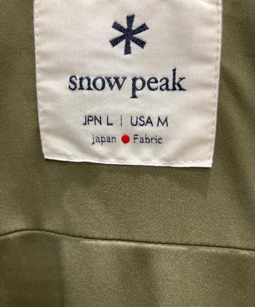 Snow peak（スノーピーク）Snow peak (スノーピーク) Flexible Insulated Cardigan ジャケット グリーン サイズ:Lの古着・服飾アイテム