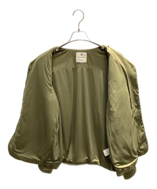 Snow peak（スノーピーク）Snow peak (スノーピーク) Flexible Insulated Cardigan ジャケット グリーン サイズ:Lの古着・服飾アイテム
