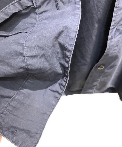 STONE ISLAND（ストーンアイランド）STONE ISLAND (ストーンアイランド) ロゴ刺繍ボタンダウンシャツ 長袖シャツ ネイビー サイズ:Sの古着・服飾アイテム