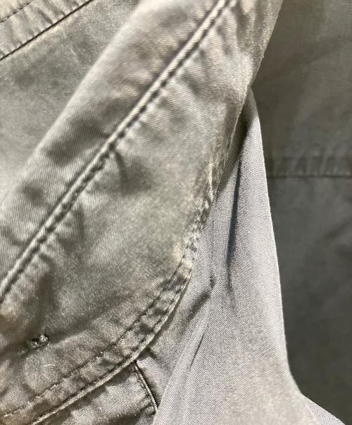 STONE ISLAND（ストーンアイランド）STONE ISLAND (ストーンアイランド) ロゴ刺繍ボタンダウンシャツ 長袖シャツ ネイビー サイズ:Sの古着・服飾アイテム
