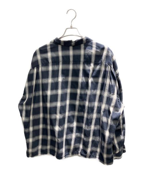 DELUXE（デラックス）DELUXE (デラックス) LOWDOWN 長袖シャツ ネイビー サイズ:Lの古着・服飾アイテム