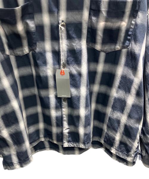 DELUXE（デラックス）DELUXE (デラックス) LOWDOWN 長袖シャツ ネイビー サイズ:Lの古着・服飾アイテム