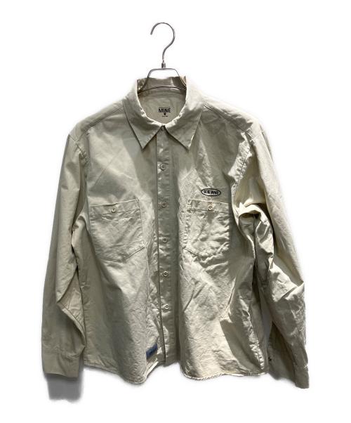mine（マイン）mine (マイン) 長袖シャツ ベージュ サイズ:3の古着・服飾アイテム
