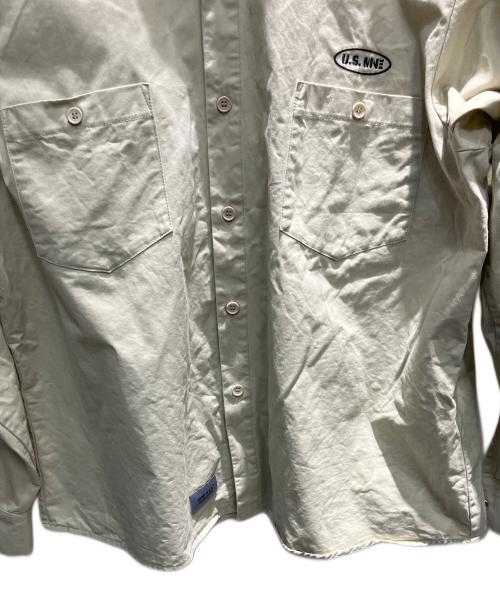 mine（マイン）mine (マイン) 長袖シャツ ベージュ サイズ:3の古着・服飾アイテム