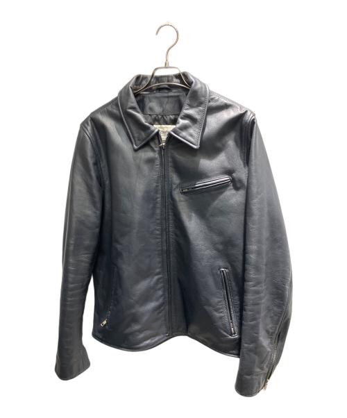 studio03（スタジオ03）studio03 (スタジオ03) レザージャケット ブラック サイズ:46の古着・服飾アイテム