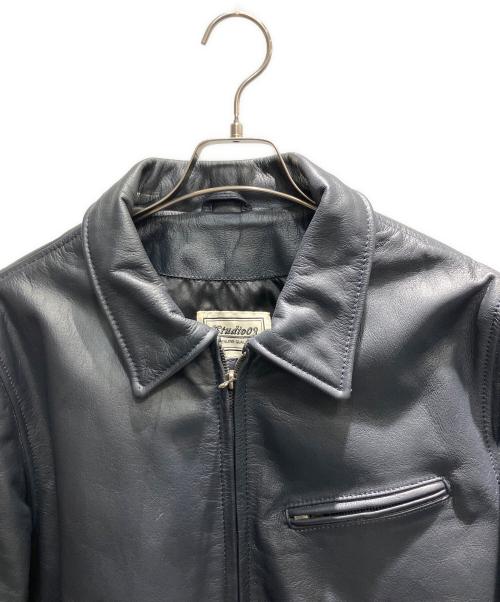 studio03（スタジオ03）studio03 (スタジオ03) レザージャケット ブラック サイズ:46の古着・服飾アイテム
