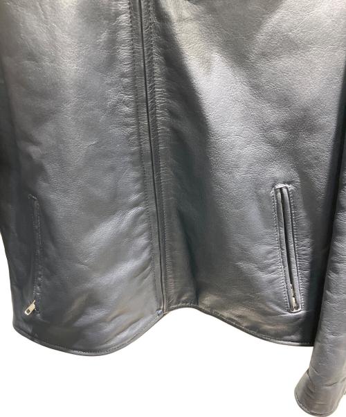 studio03（スタジオ03）studio03 (スタジオ03) レザージャケット ブラック サイズ:46の古着・服飾アイテム