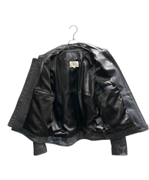 studio03（スタジオ03）studio03 (スタジオ03) レザージャケット ブラック サイズ:46の古着・服飾アイテム