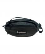 SUPREMEシュプリーム）の古着「Leather Waist Bag FW24 ウエストバッグ」｜ブラック