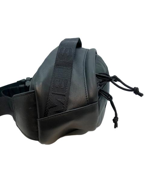 SUPREME（シュプリーム）SUPREME (シュプリーム) Leather Waist Bag FW24 ウエストバッグ ブラックの古着・服飾アイテム